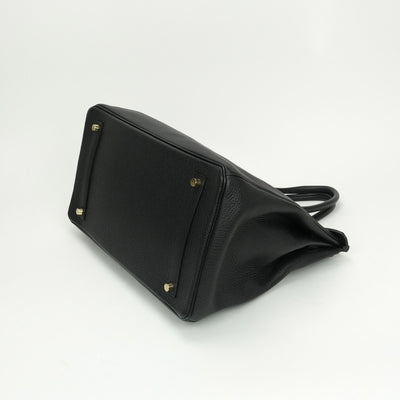 HERMES HERMES Birkin 35 Birkin 35 Tote bag Togo noir noir black black gold hardware
