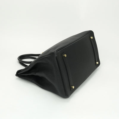 HERMES HERMES Birkin 35 Birkin 35 Tote bag Togo noir noir black black gold hardware