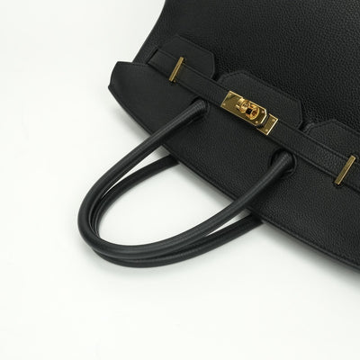 HERMES HERMES Birkin 35 Birkin 35 Tote bag Togo noir noir black black gold hardware