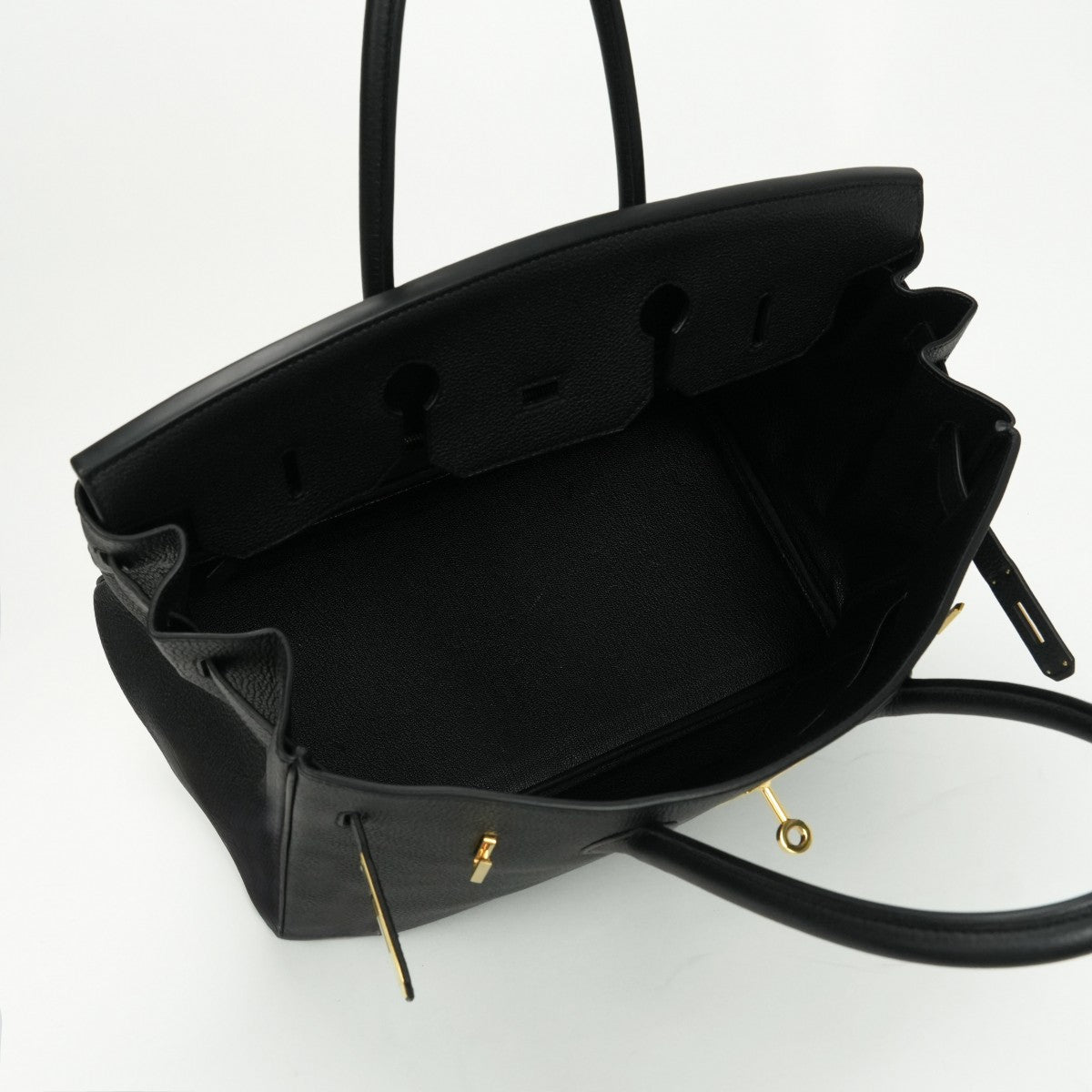 HERMES HERMES Birkin 35 Birkin 35 Tote bag Togo noir noir black black gold hardware