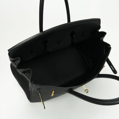HERMES HERMES Birkin 35 Birkin 35 Tote bag Togo noir noir black black gold hardware