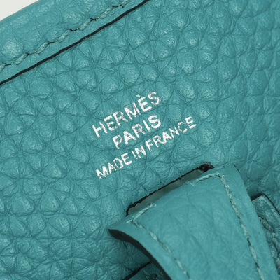 HERMES HERMES Evelyne tpm amazon Evelyne TPM Evelyne TPM Mini Evelyn Bag Tote Bag Shoulder Bag Toryon Clemence Blue Paon Blue Blue Silver Hardware HERMES Evelyne TPM Mini Evelyn