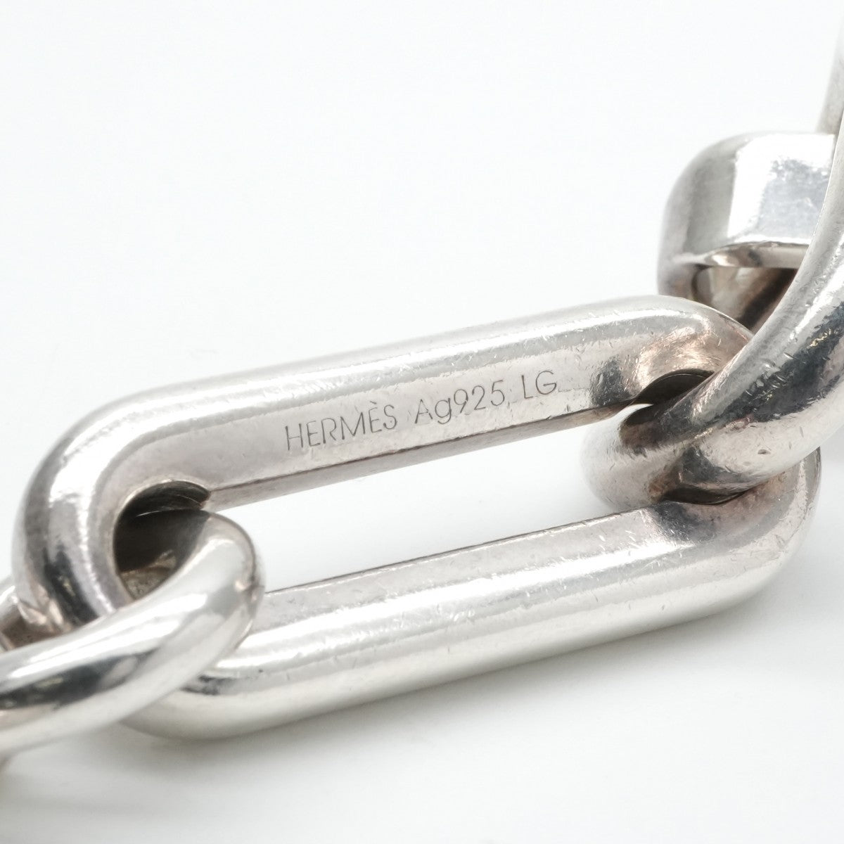 エルメス HERMES アレア ブレスレット バングル カフ 925 銀