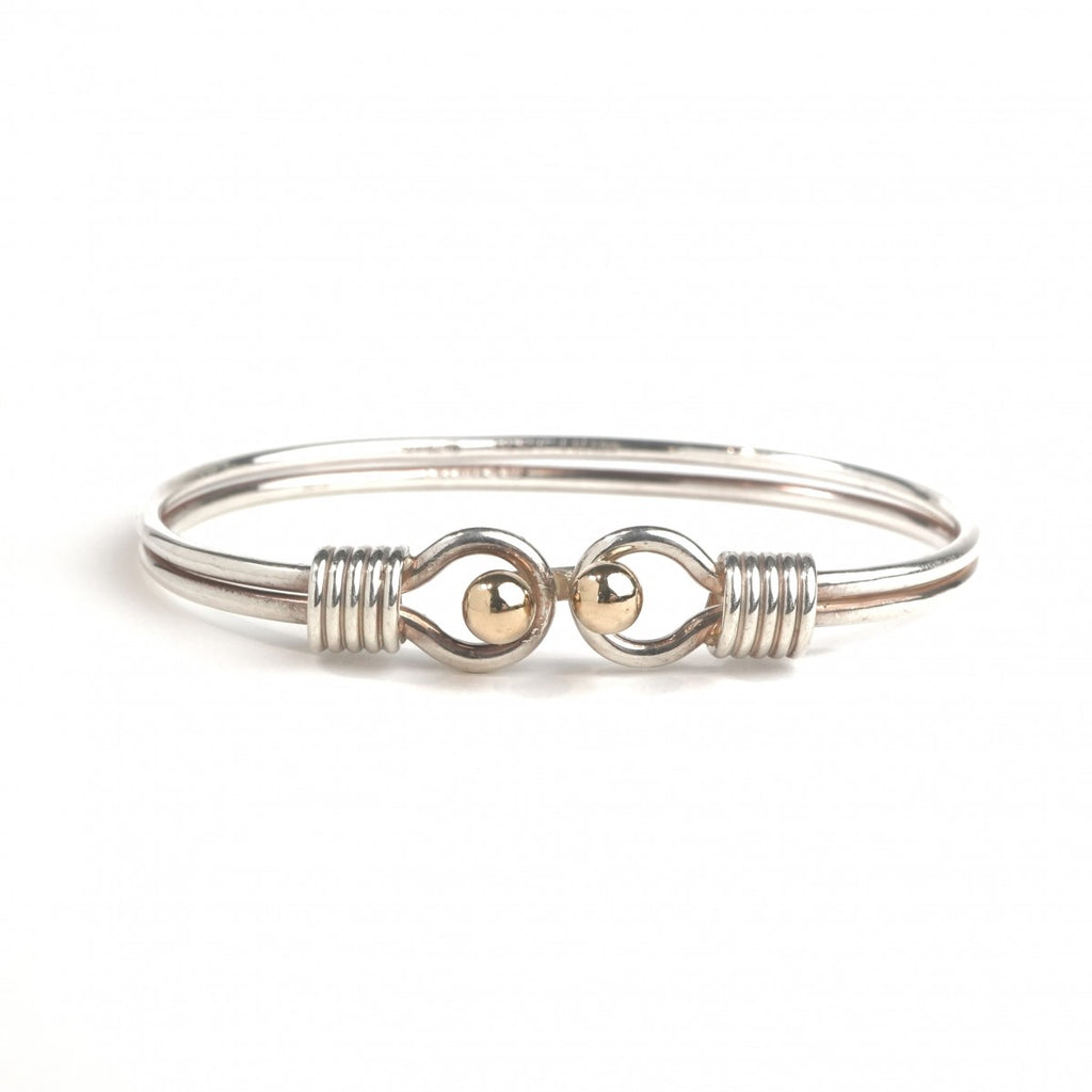 ティファニー TIFFANY&Co. ダブル ラブノット ブレスレット バングル