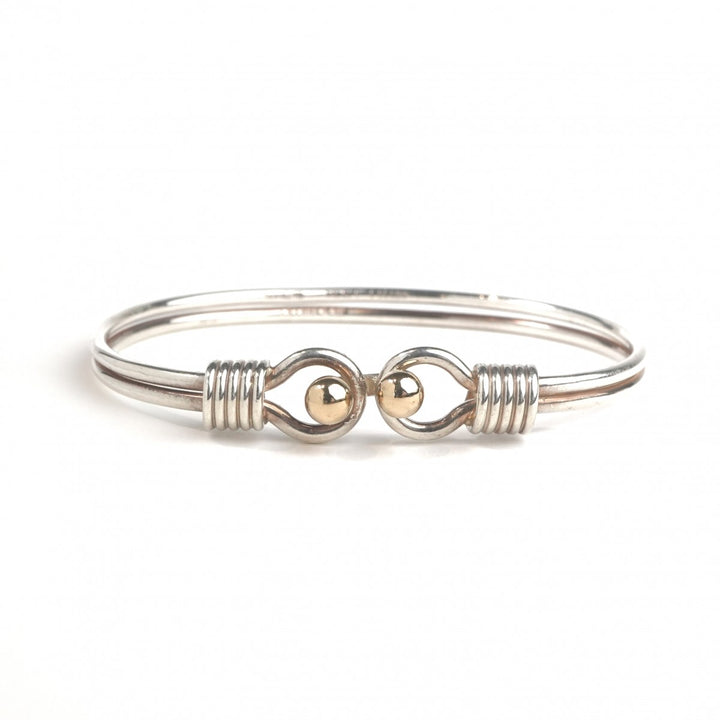 ティファニー TIFFANY&Co. ダブル ラブノット ブレスレット バングル