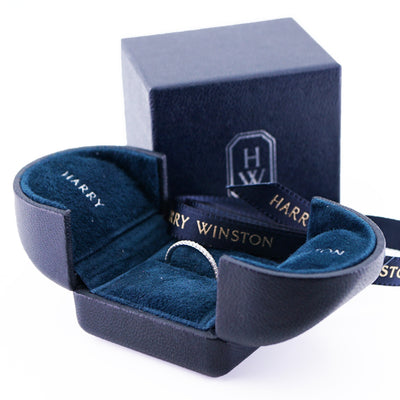 ハリーウィンストン HARRY WINSTON マイクロパヴェ・バンドリング（スモール） マイクロパヴェバンドリングスモール クラシック・ダイヤモンド・バンドリング ダイヤリング 結婚指輪 マリッジリング プラチナ