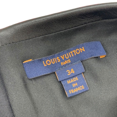 ルイヴィトン LOUIS VUITTON モノグラム スカート  ホワイト ブラック レッド ジャカード