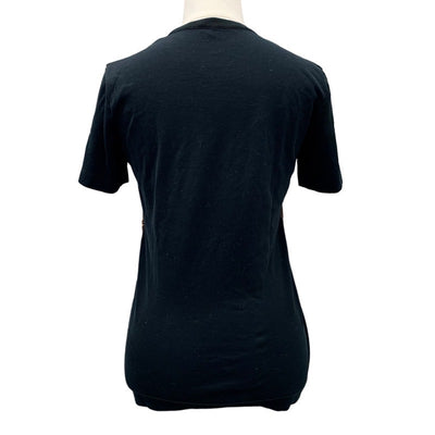 ルイヴィトン LOUIS VUITTON モノグラム トップス ブラック ブラウン ホワイト 黒 コットン Tシャツ ロゴ 半袖