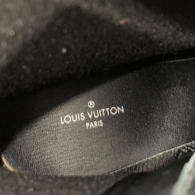 ルイヴィトン LOUIS VUITTON シルエットライン ブーツ ショートブーツ レインブーツ 靴 シューズ ラバー ブラック 黒