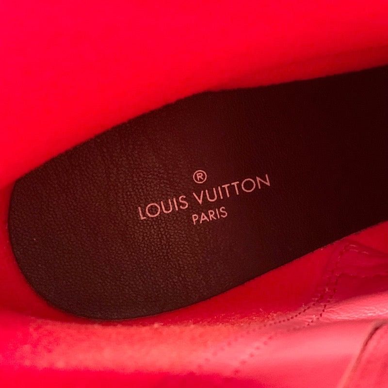 ルイヴィトン LOUIS VUITTON シルエットライン ブーツ ショートブーツ 靴 シューズ ラバー ピンク系 レインブーツ