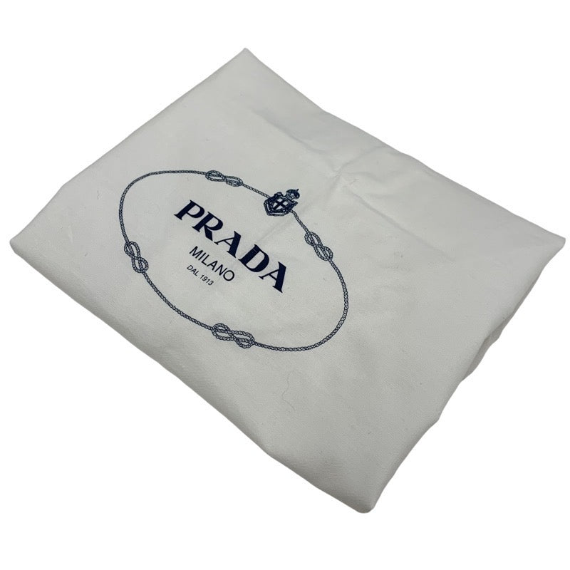 プラダ PRADA 帽子 プラダソフトパデッドナッパレザー トライアングル バケットハット ブラック
